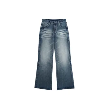 AGBG Jeans Unisex Washed Blue