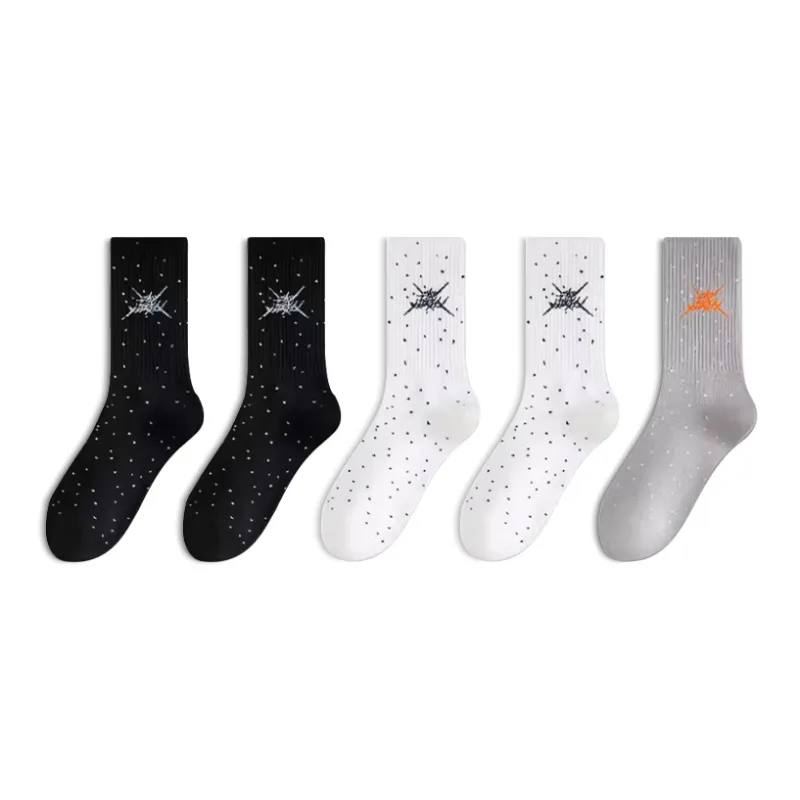 LUOLIAN Mid Calf Socks Men's 5 Pack-0