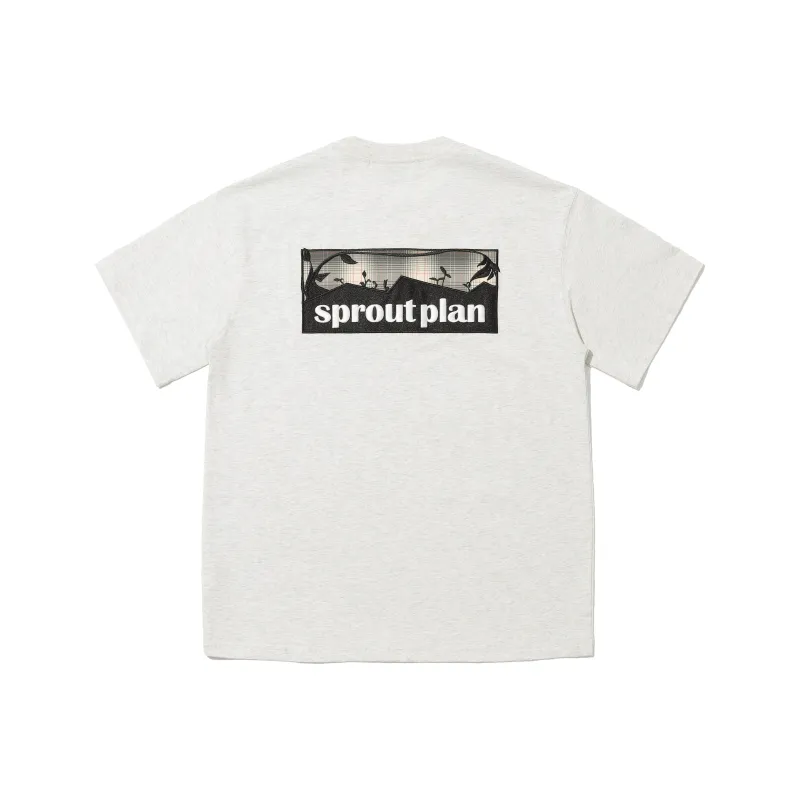 NSTNEW START T Shirts Unisex White Heather Gray-0