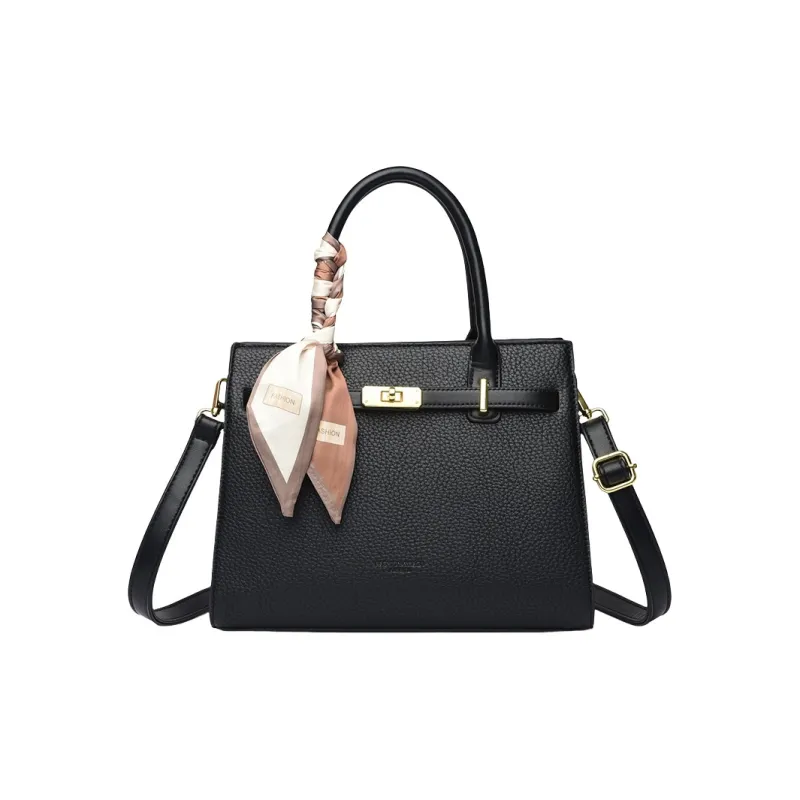 GATOER PU Shoulder Bag, Crossbody Bag, Handbag Regular Women's Khaki/Black/Brown-3
