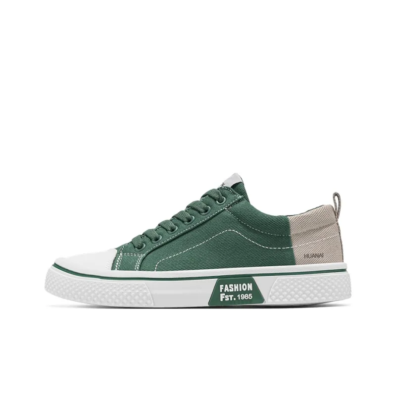 HUANAI Slip Resistant, Abrasion Resistant, Lightweight, Breathable Low Top Skateboard Shoes Men's-4