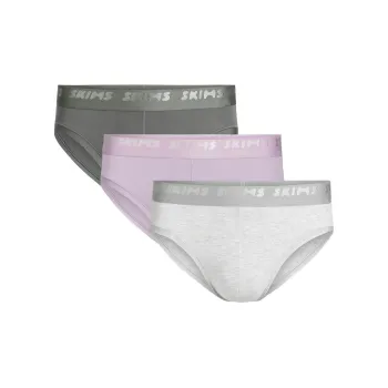 SKIMS SS25 STRETCH MENS BRIEF 3 PACK Underpants Men's 3 Pack