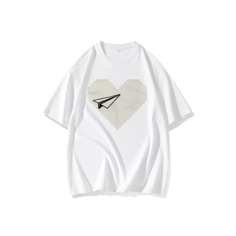 FAIRWHALE Drop Shoulder Sleeve T Shirt Women's-0
