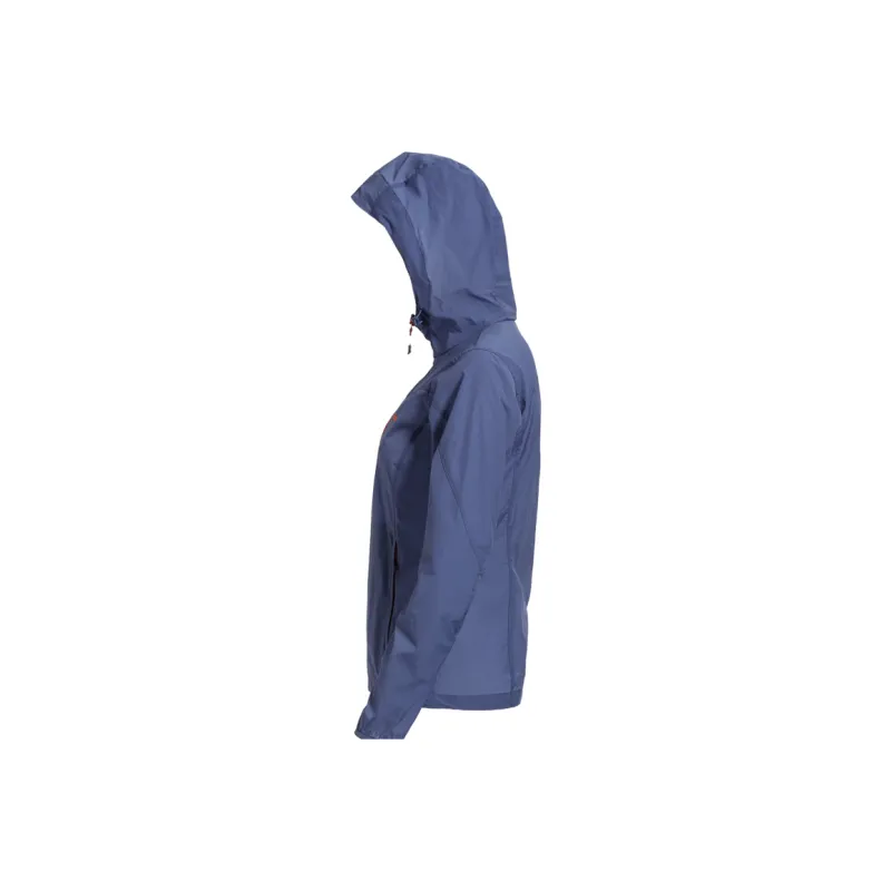 Columbia Hiking Wind And Water Repellent Windbreaker Jacket Women's Blue Purple-3
