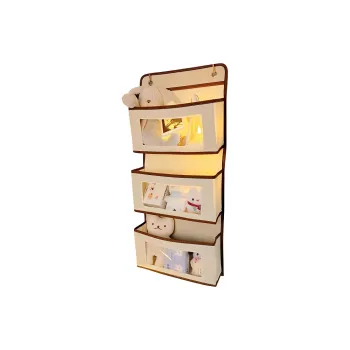 Yan Family Home Storage Bags Bedside Organizer Shelf, Compatible With Students