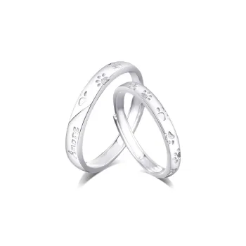 CHINA GOLD S925 Silver Rings Unisex