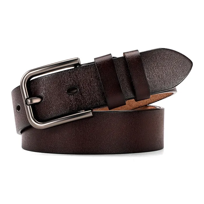 YUZHAOLIN Cow Split Leather Belts Men's Width 3.5CM-7