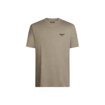 MANGANO T Shirts Men Army Green