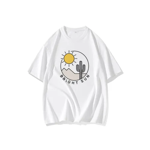 FAIRWHALE Drop Shoulder Sleeve T Shirt Women's