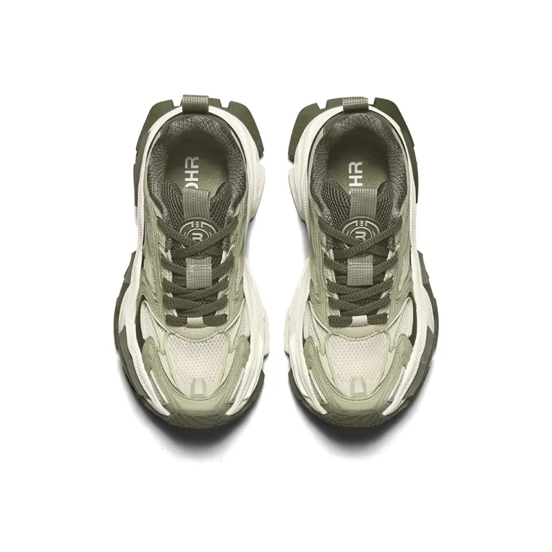 ROHR Slip Resistant, Abrasion Resistant, Height Increasing, Breathable, Lightweight Low Top Chunky Sneakers Men's-10