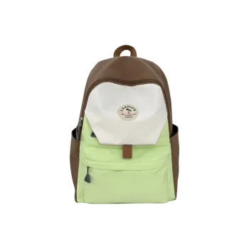 Dusen Kangaroo Nylon Backpack Women's Multicolor