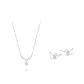 Necklace Stud Earrings[Sterling Silver 999]