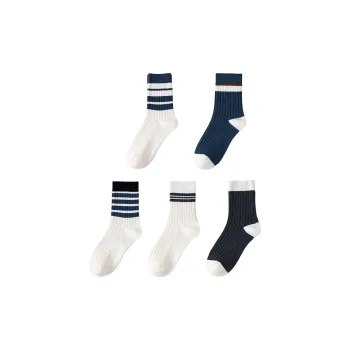 Yalu Mid Calf Socks Men's 5 Pack