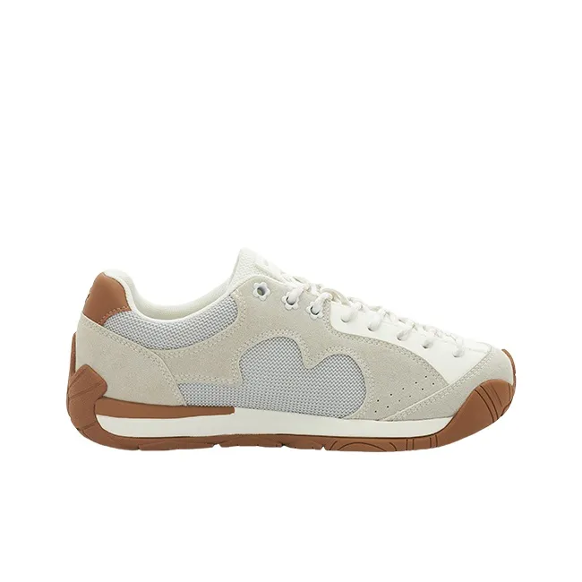 WE FLOWER Casual Shoes Unisex Low Top White-1
