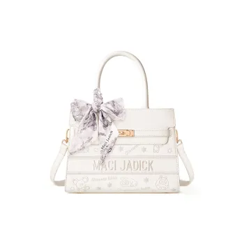 Vigno Synthetic Leather Shoulder Bag, Crossbody Bag, Handbag Women's White