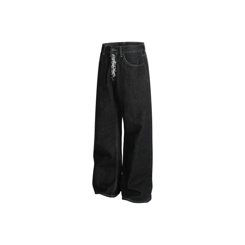 GBXM Jeans Unisex Black-1