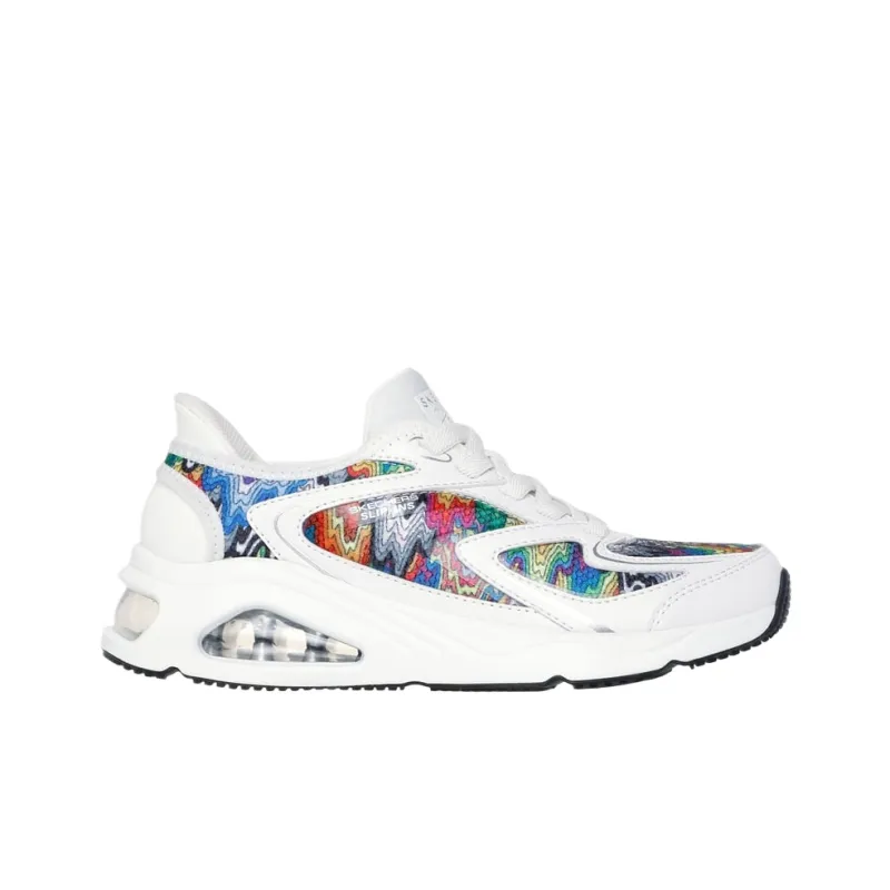 Jen Stark x Skechers Mid Top Casual Shoes Women's White-1