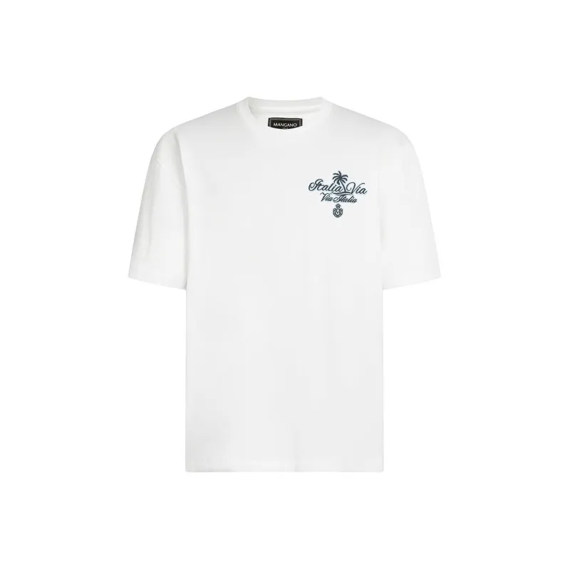 MANGANO T Shirts Men White-0