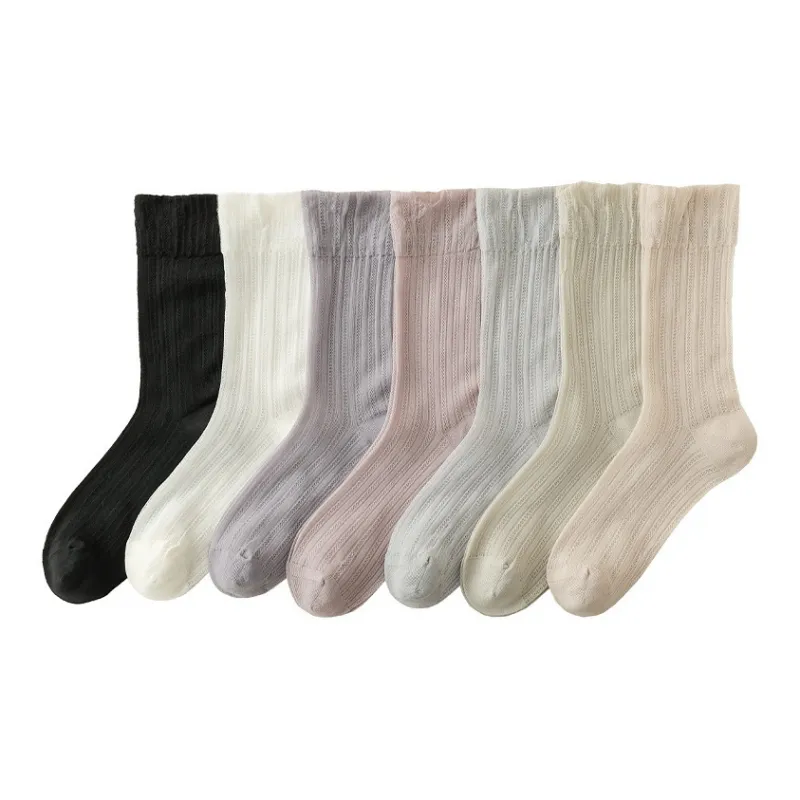 Gentle Welcome Mid Calf Socks Unisex 1 Pack-12