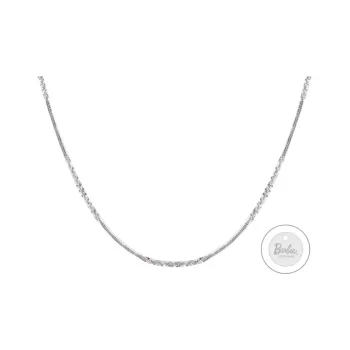 Barbie S925 Silver Necklaces Women's Silver