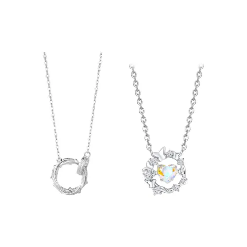 SEVEN COOK 925 Sterling Silver Necklaces Unisex