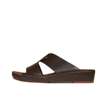 Loro Piana Slide Slippers Women's Chocolate Brown