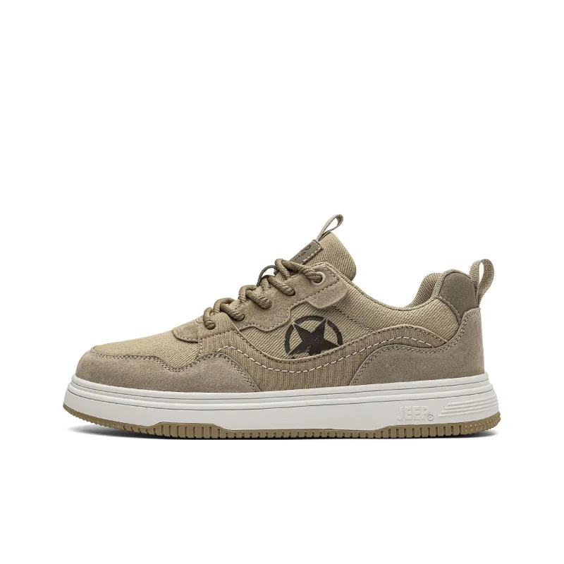JEEP SPIRIT Wear resistant, Lightweight, Breathable, And Non slip. Low Top Skateboard Shoes Men's-7