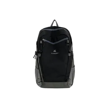 MingLu Nylon Backpack Unisex Multicolor