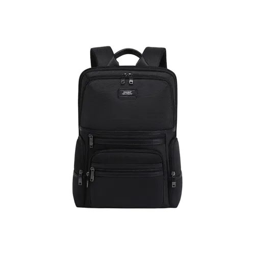 SWISS MILITARY Composite Cloth Backpack Men's Black