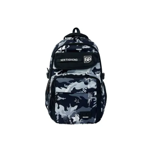 Yalu Nylon Backpack Unisex Multicolor
