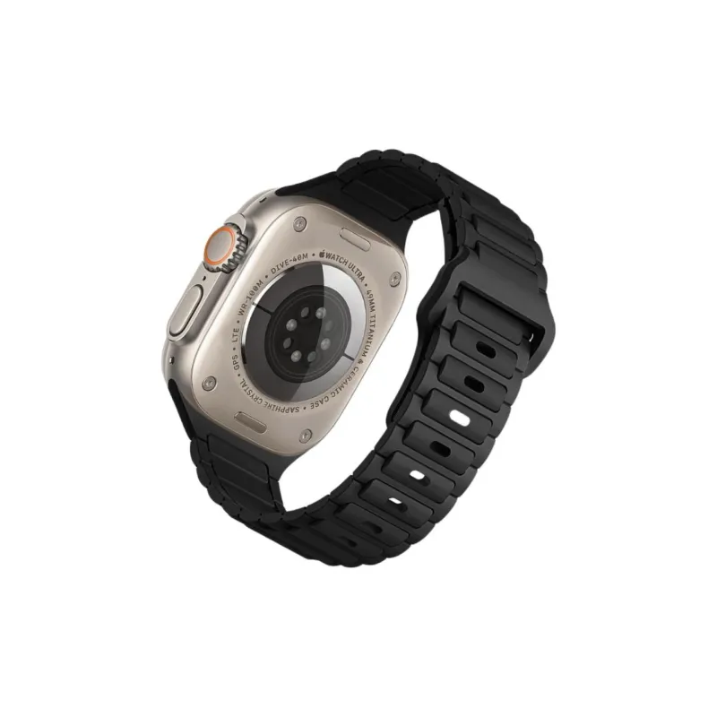 KVZUVUU Apple Compatibility Watch Band Silicone Material-16