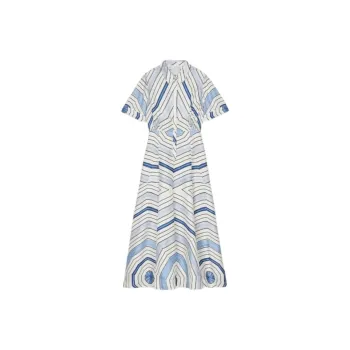 Sandro X Louise Bourgeois Silk Dress