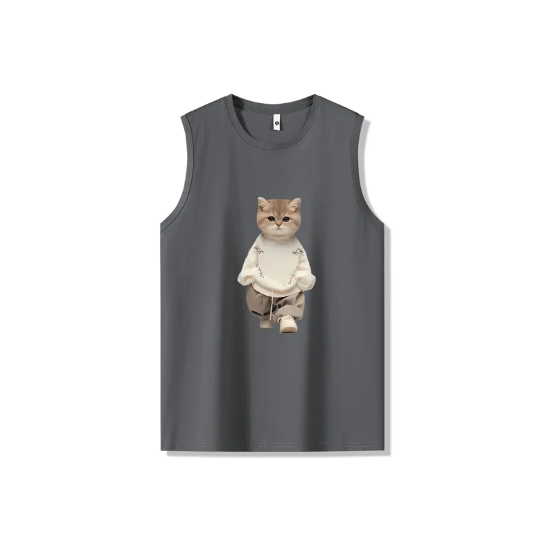 Cotton Gene Tank Tops Unisex-6
