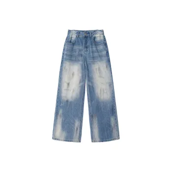 BRYAN JIMENEZ Jeans Unisex Blue
