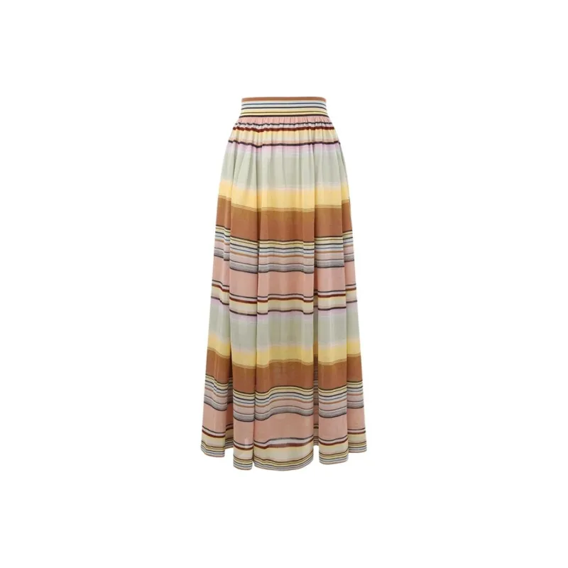 Zimmermann SS25 Casual Long Skirt Women's Multicolor-0