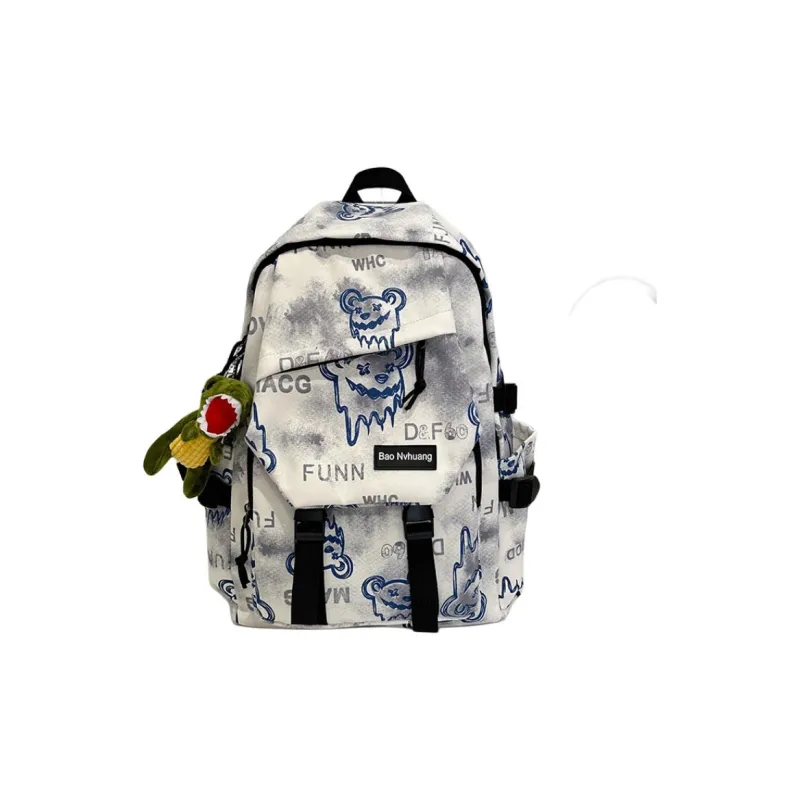 YUANTUZHE Nylon Backpack Unisex Multicolor-22