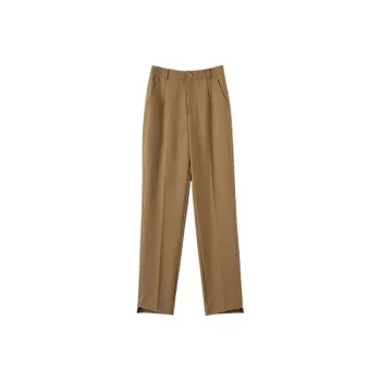 Late White Casual Pants Women's