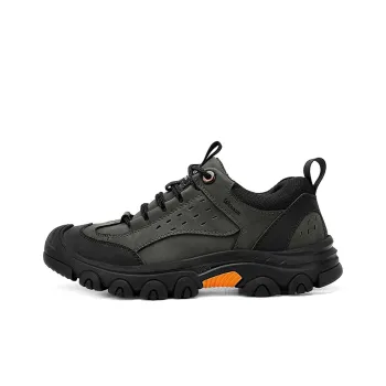 Wen Nai Anti Slip Wear Resistant Low Top Casual Shoes Men's Black