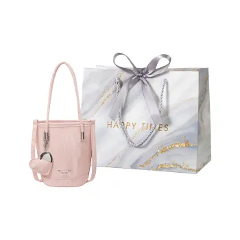 Miss Angel PU Bucket Bag, Shoulder Bag, Crossbody Bag, Handbag Women's Multicolor