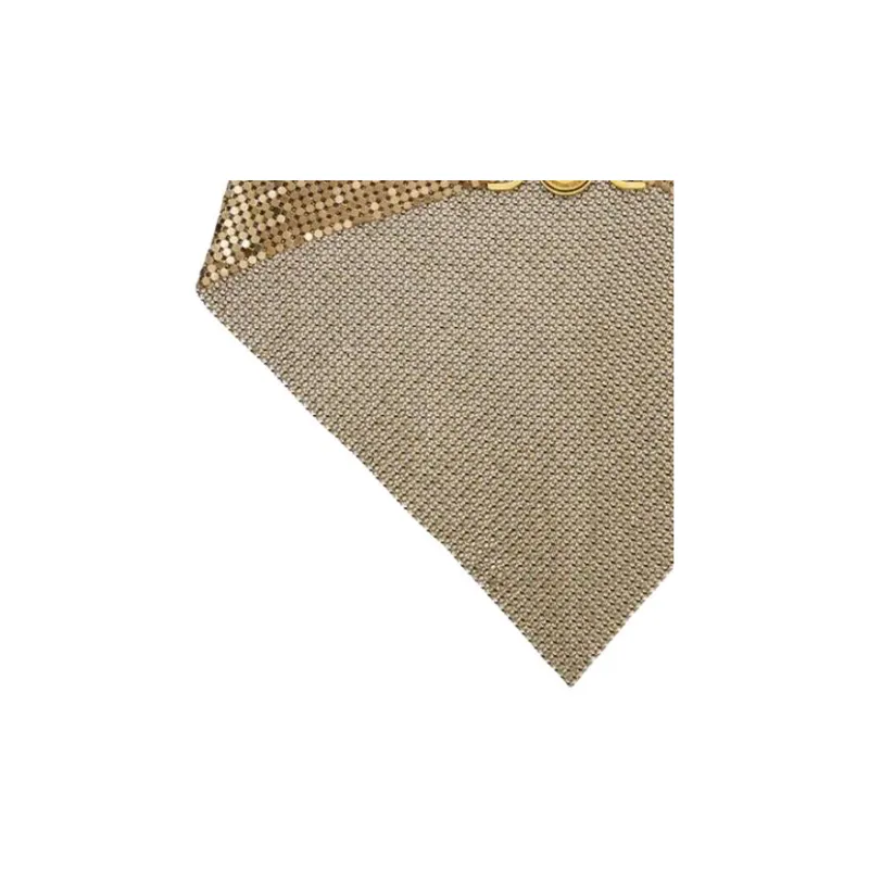 VERSACE Metal Scarves Unisex Gold-2