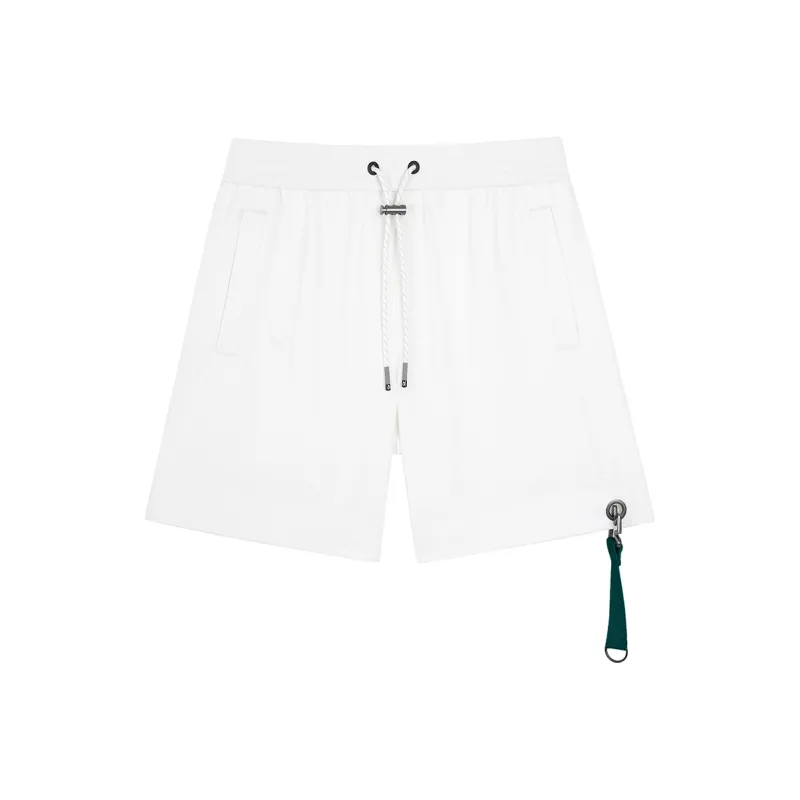 Magn Lens Casual Shorts Men White-0
