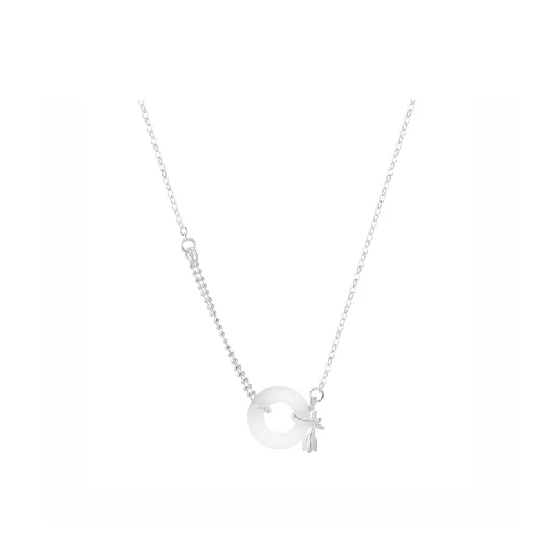 MIDNIGHT MOMENT Colored Glaze Jade Necklaces Women's-0