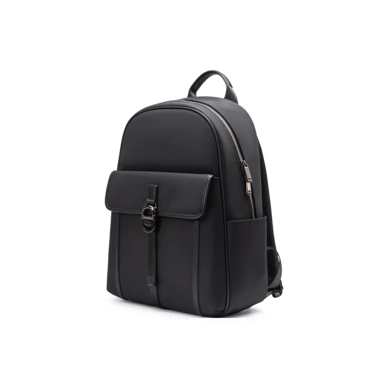 Chrisdien Deny Fabric Backpack Men's Black-2