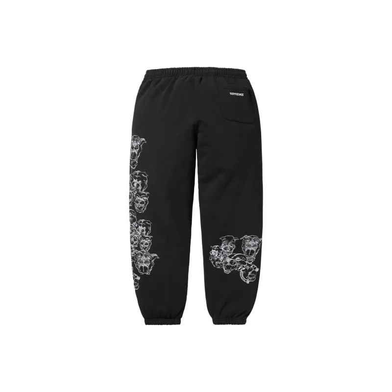 Supreme Pitbulls Embroidered Sweatpant-1
