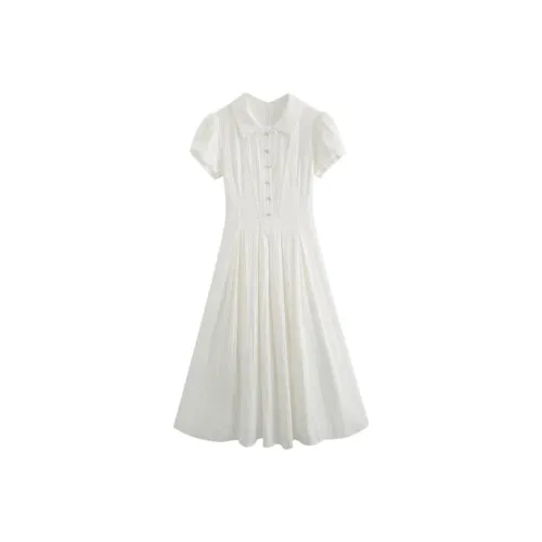 Ning Cai Yuer Short Sleeved Dress Women's