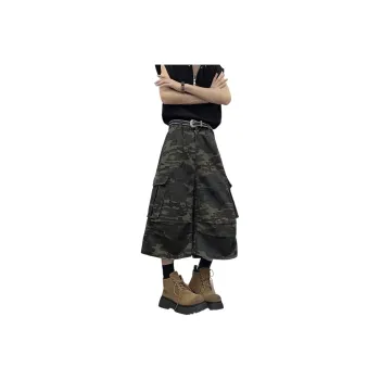 Weles Denim Shorts Unisex Camouflage