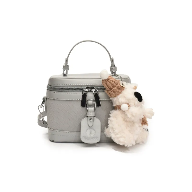 ZAVC PU Shoulder Bag, Crossbody Bag, Handbag Regular Women's Pink/Gray/Black/White/Light Green-5