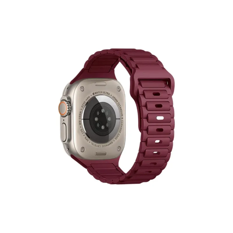 KVZUVUU Apple Compatibility Watch Band Silicone Material-21