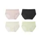 B Set: Light Pink+Black+Skin+Green