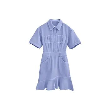 SECFLY OFFICIAL Short Sleeved Dress Women's
